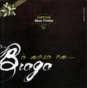 Capa da edição especial Boas Festas da À Mesa em Braga