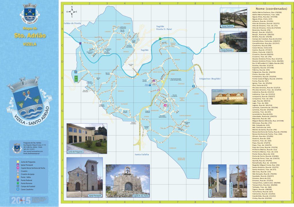 Miniatura do mapa de St.º Adrião em Vizela
