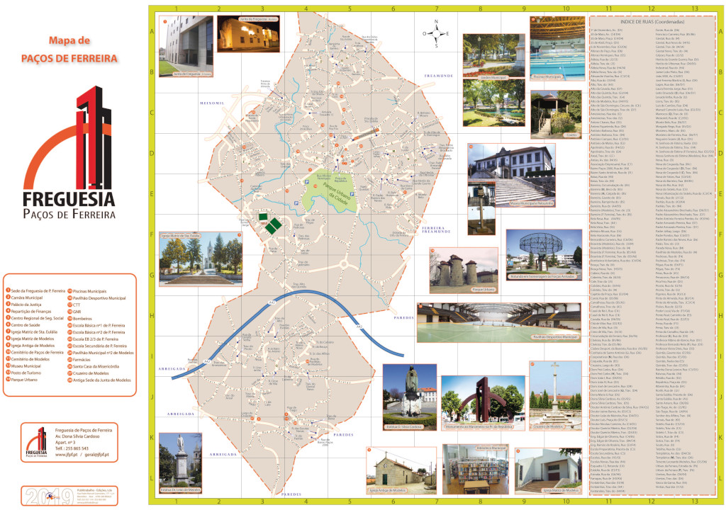 Miniatura do mapa de Paços de Ferreira